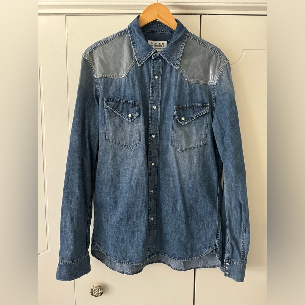 Maison Margiela Denim Western Shirt